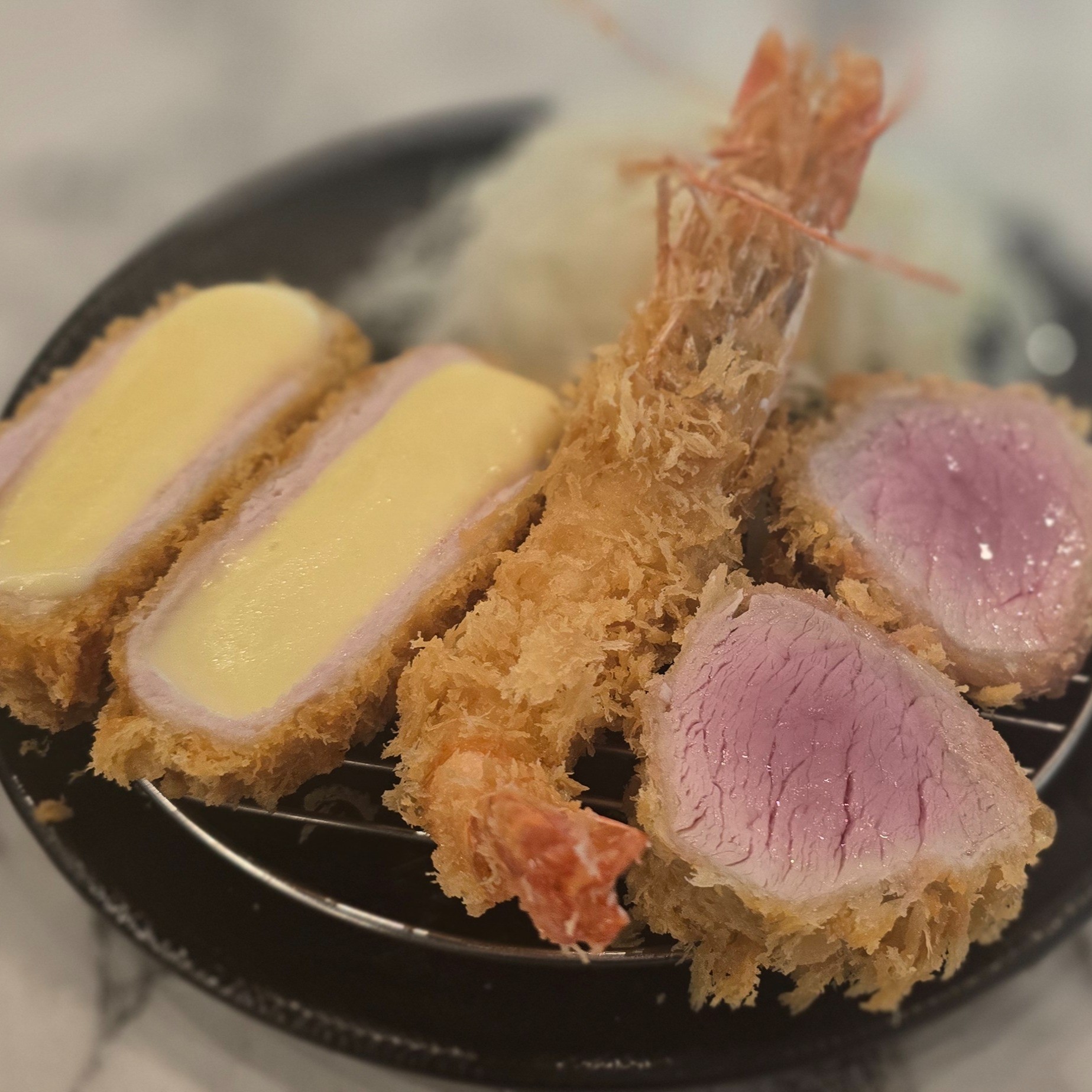 설카츠 시그니처 (블랙타이거새우1p+안심2p+치즈2p)