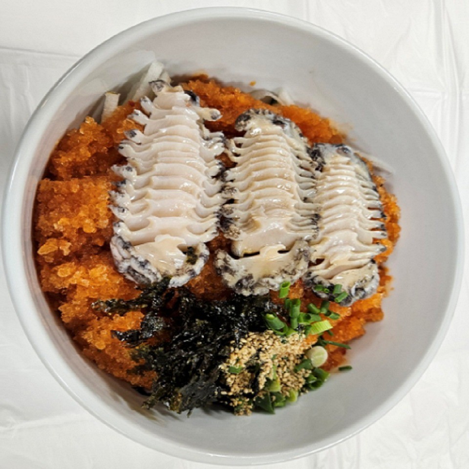 회전물회(광어회,전복)