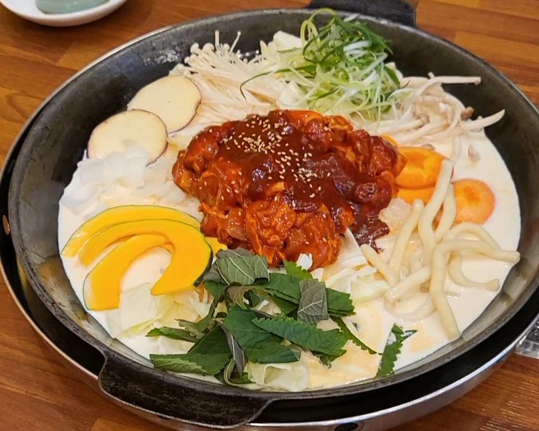 로제파스타닭갈비