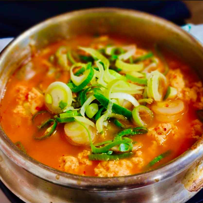 얼큰순두부