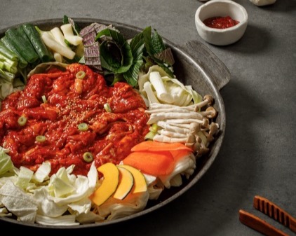 철판닭갈비 두판(3~4인 추천)