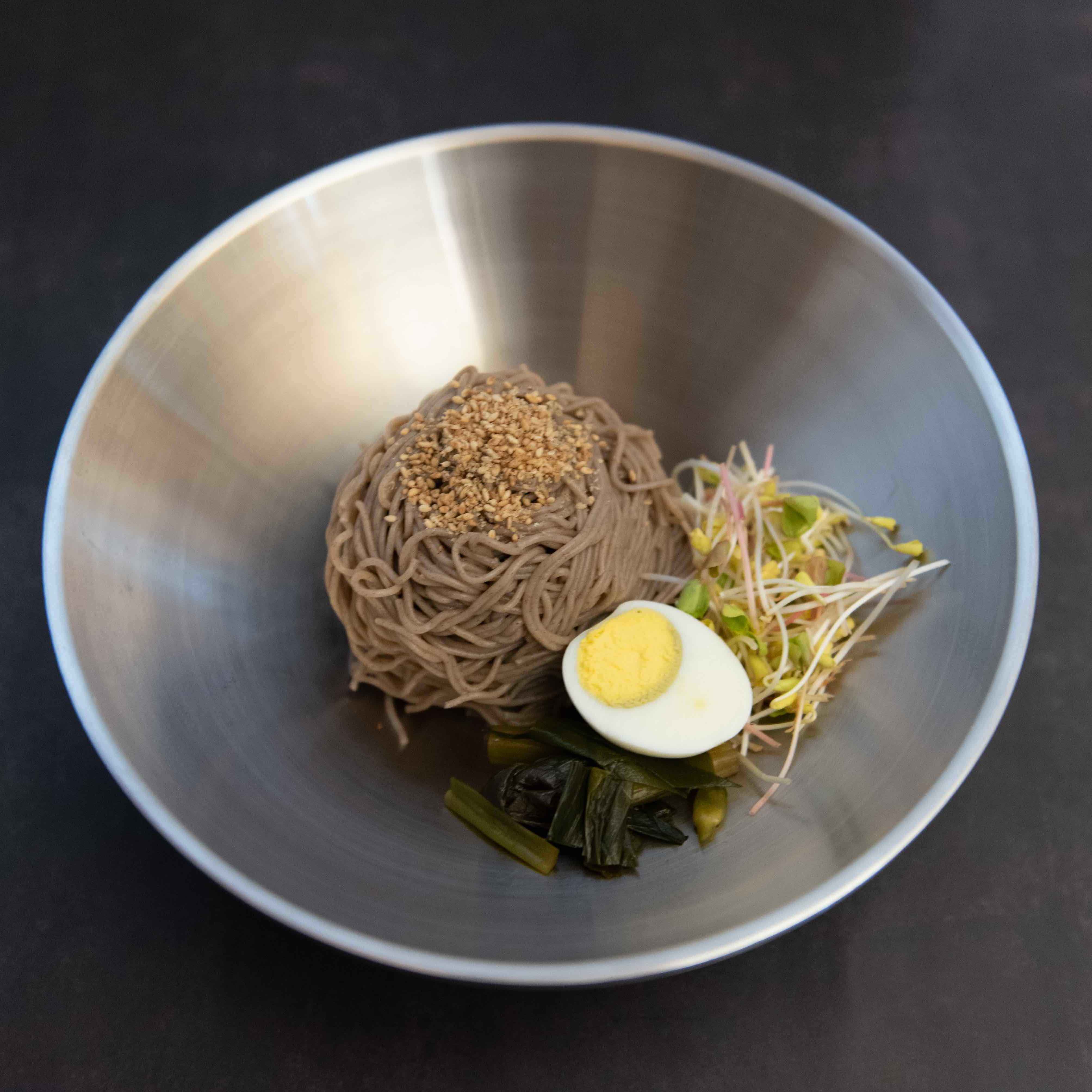 간장메밀국수(비빔)
