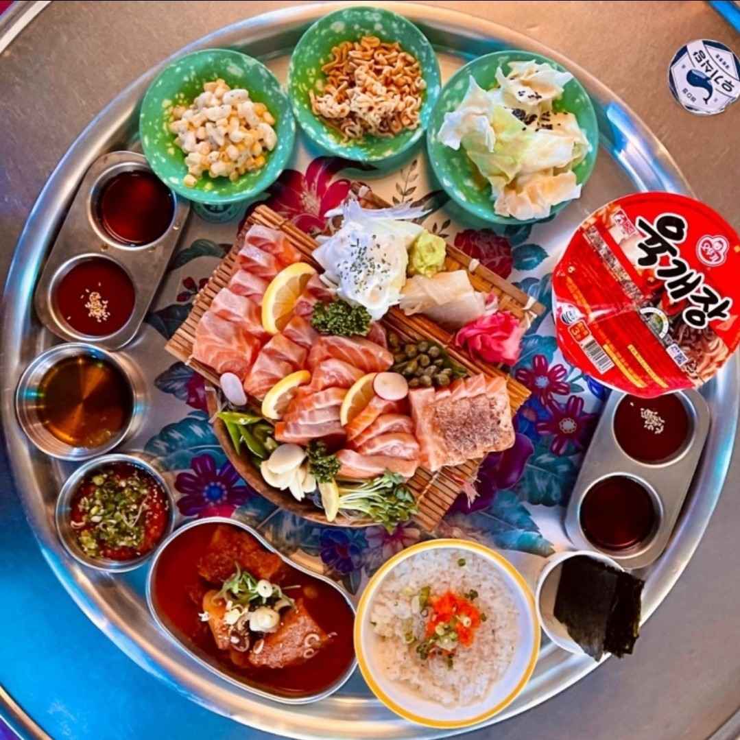 숙성회모듬 한상(소/중/대)