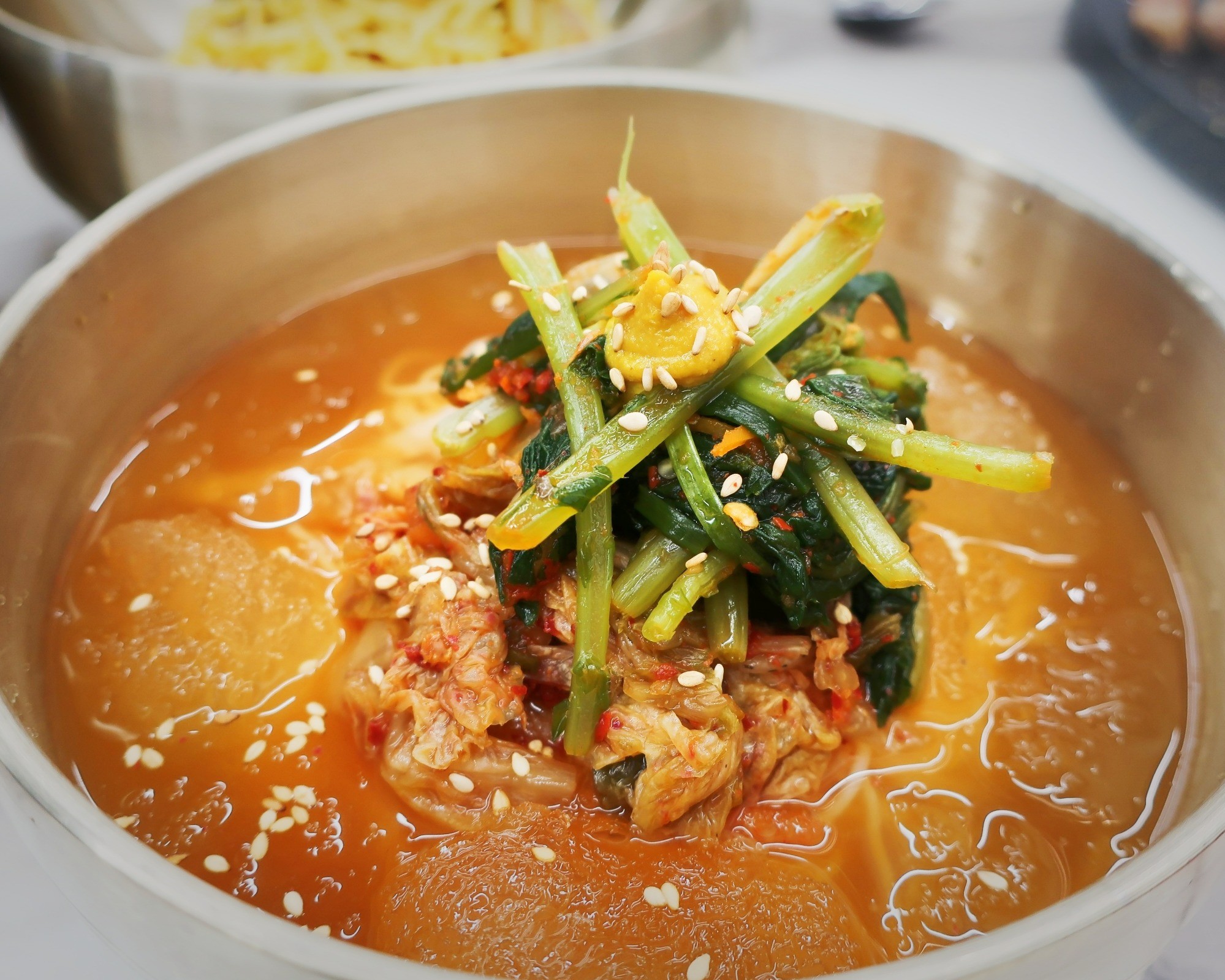 김동자 열무 물/비빔국수