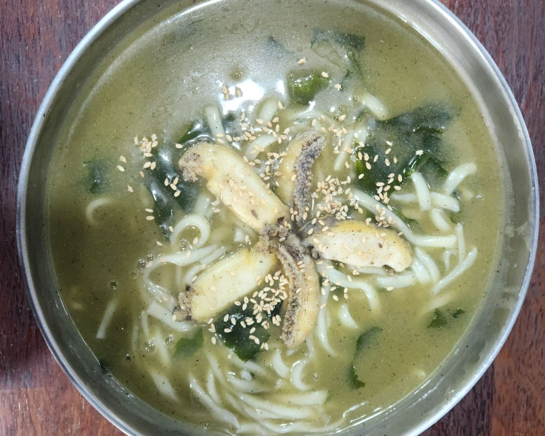 전복칼국수