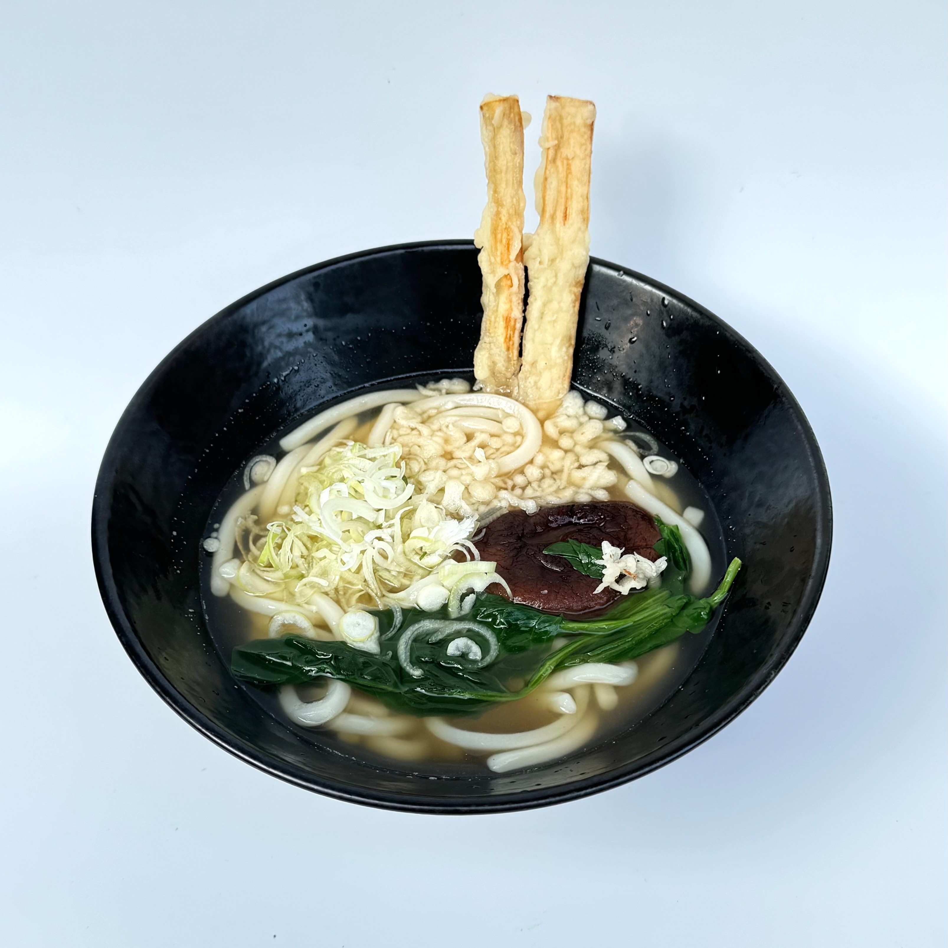 멘치카츠 (1pc.) & 온우동