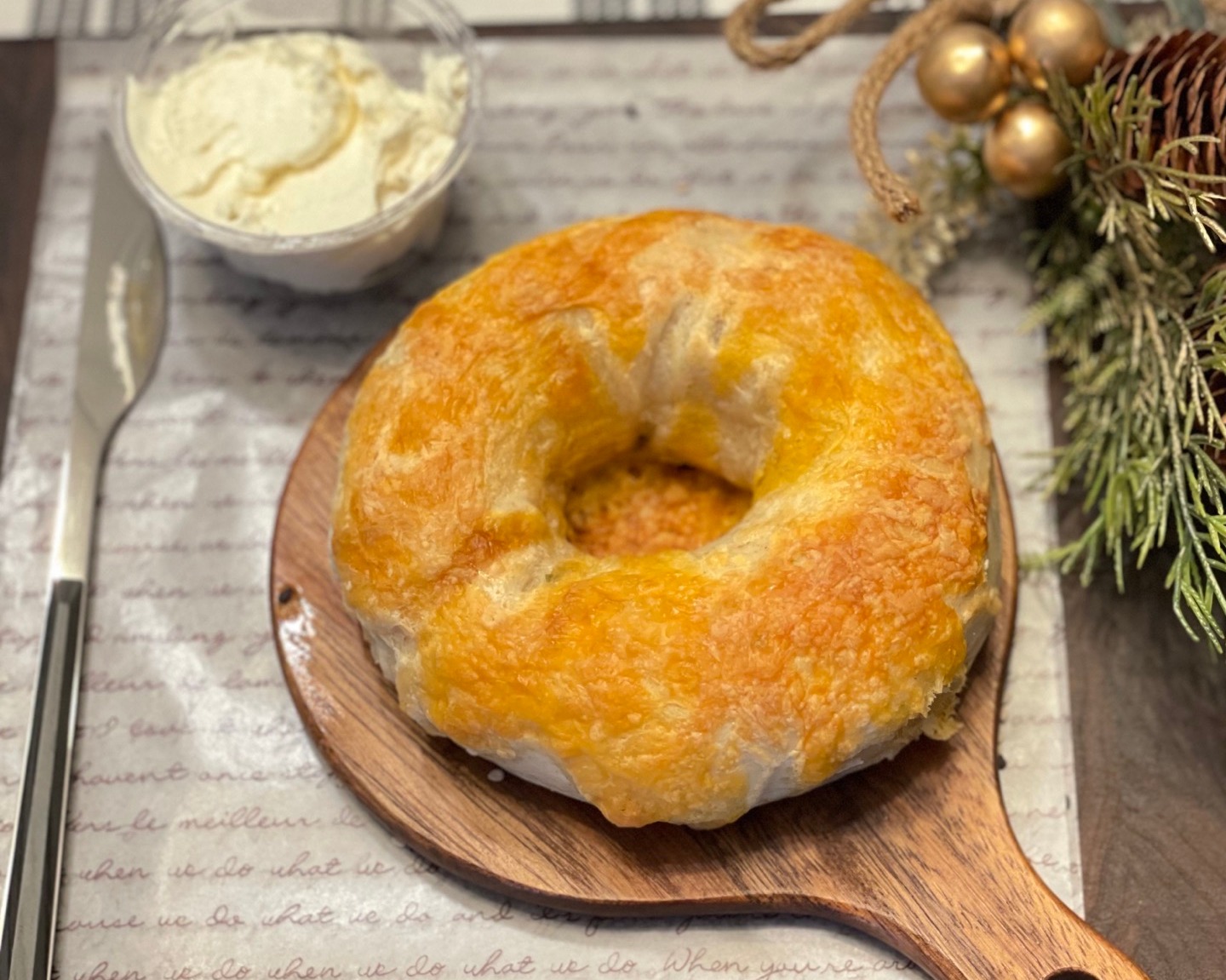 할라피뇨체다치즈 베이글