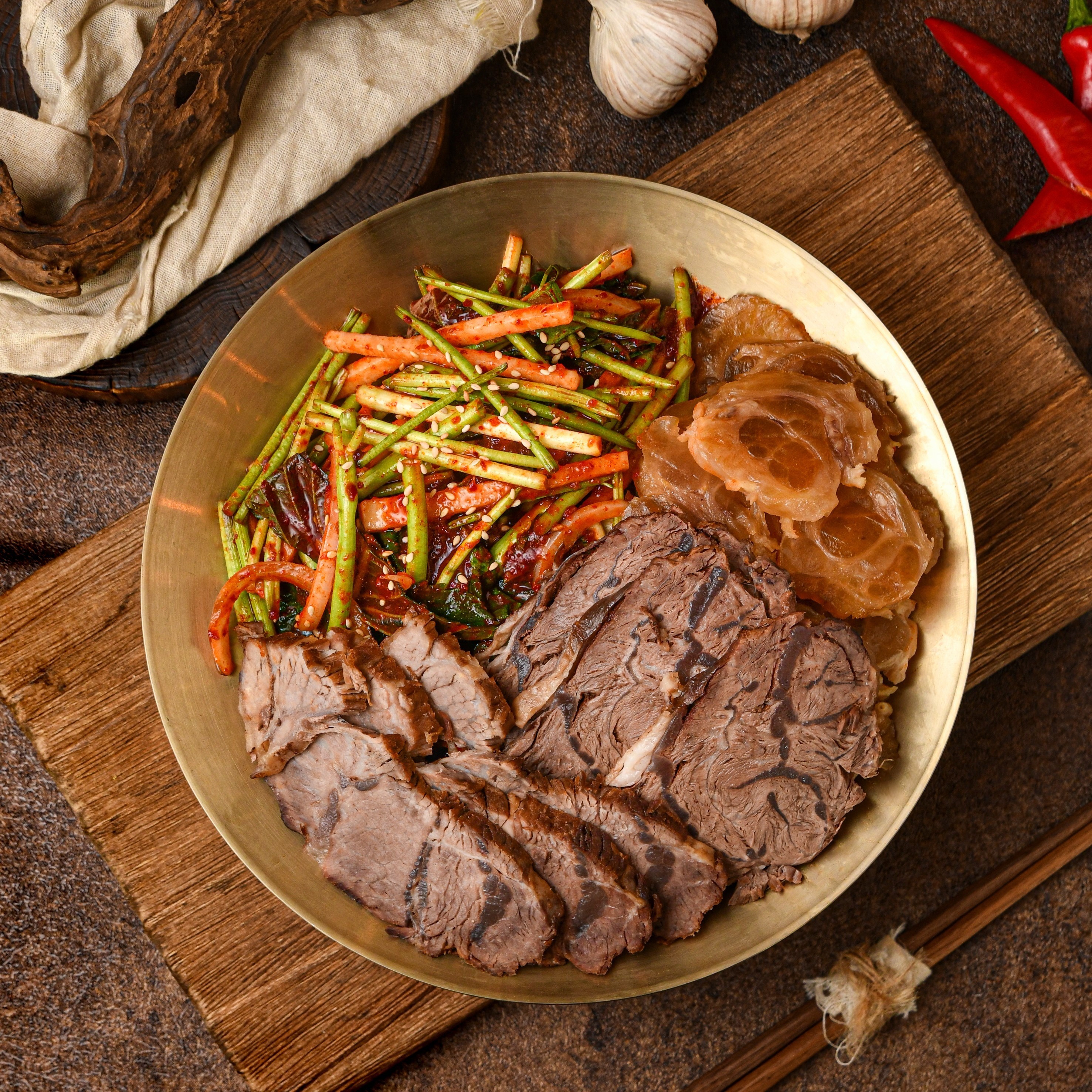 모둠 수육무침 250g