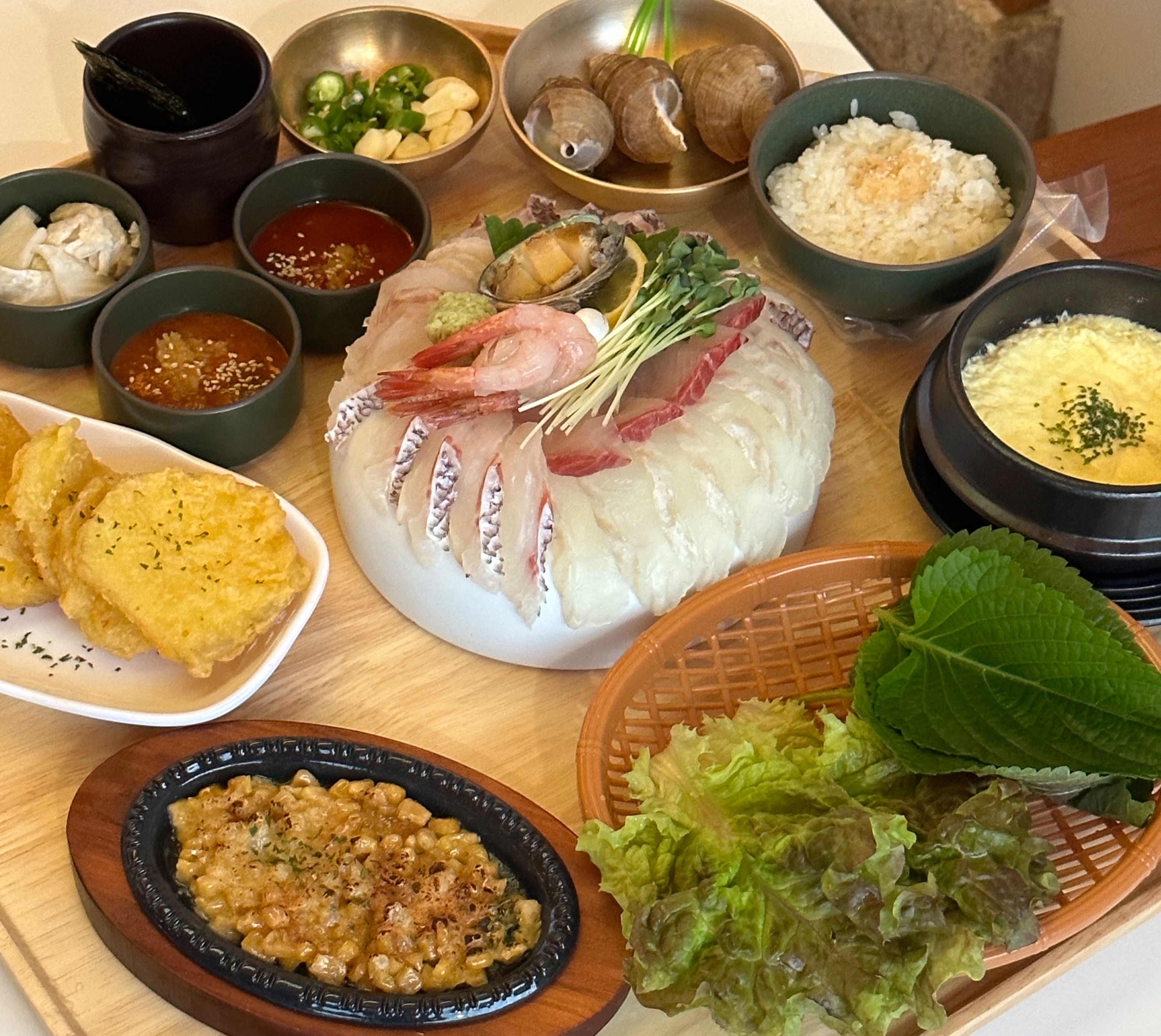 숙성회모듬 대(3~4인)