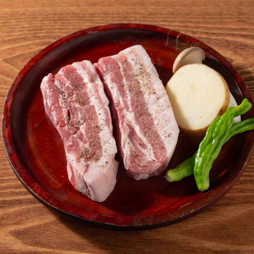 한돈 갈비삼겹