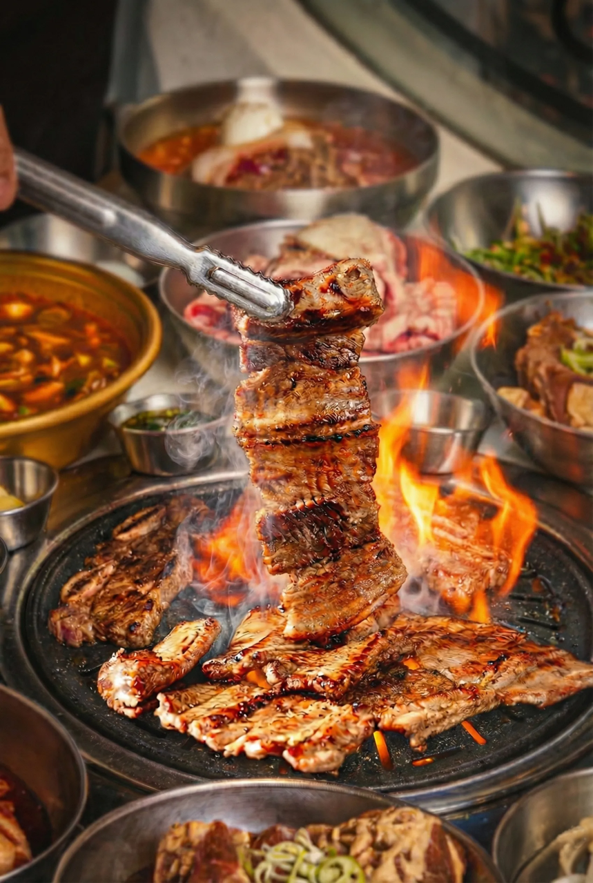 백양숯불갈비 양산 북정점