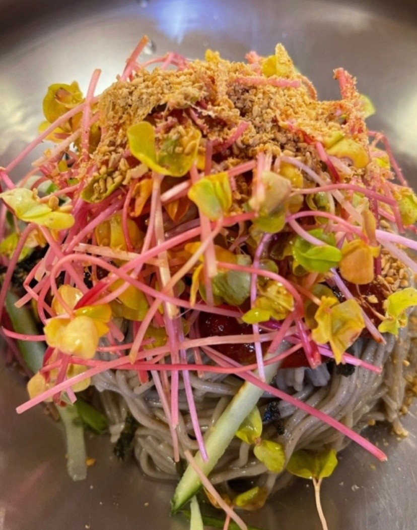 중앙탑면막국수