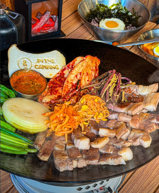 인천대공원 바베큐식당 인더캠핑