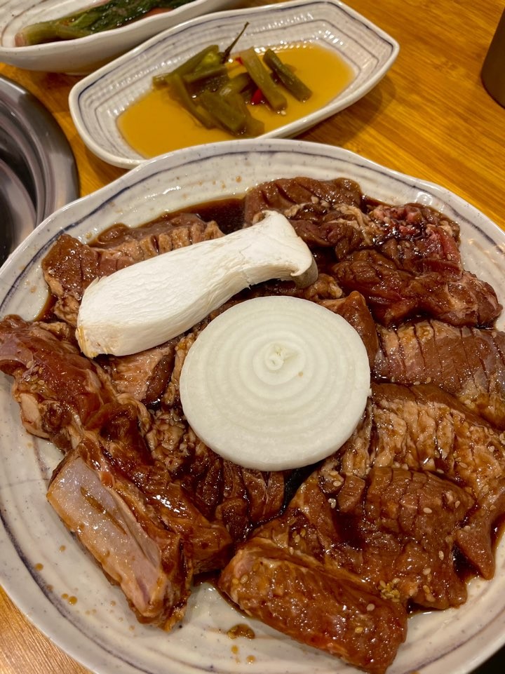 웅천해변 숯불갈비