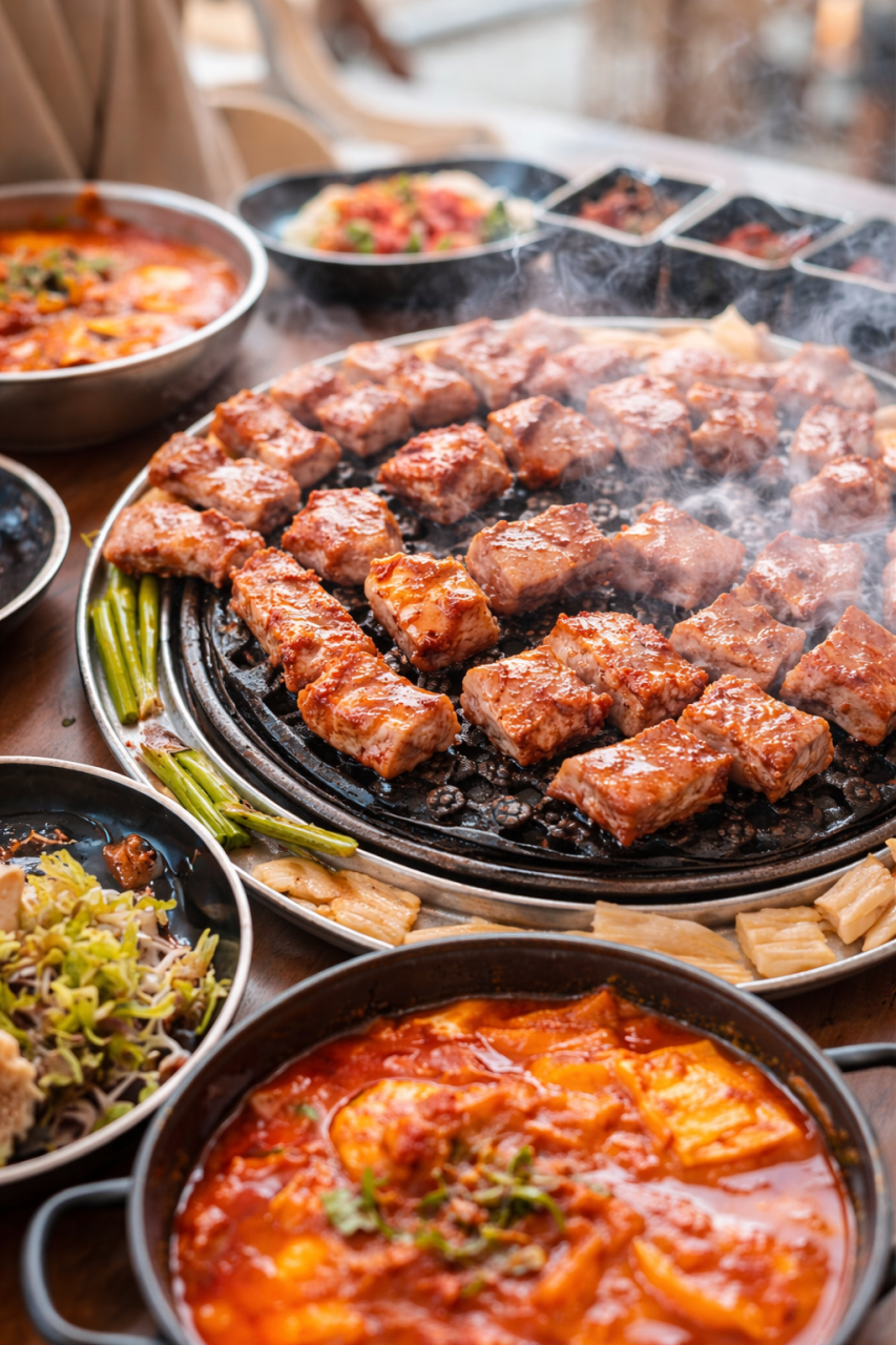 제주삼춘 함덕해수욕장 흑돼지